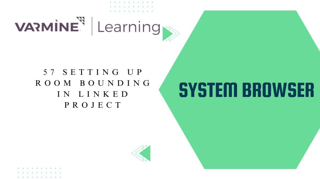 57 Setting up room bounding in linked project