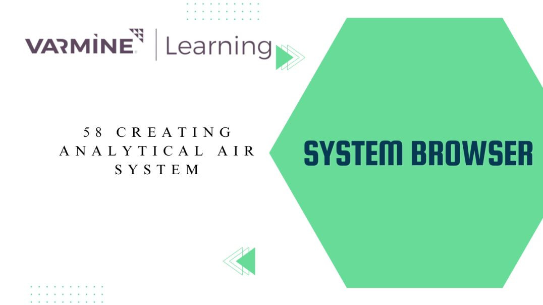 58 Creating analytical air system