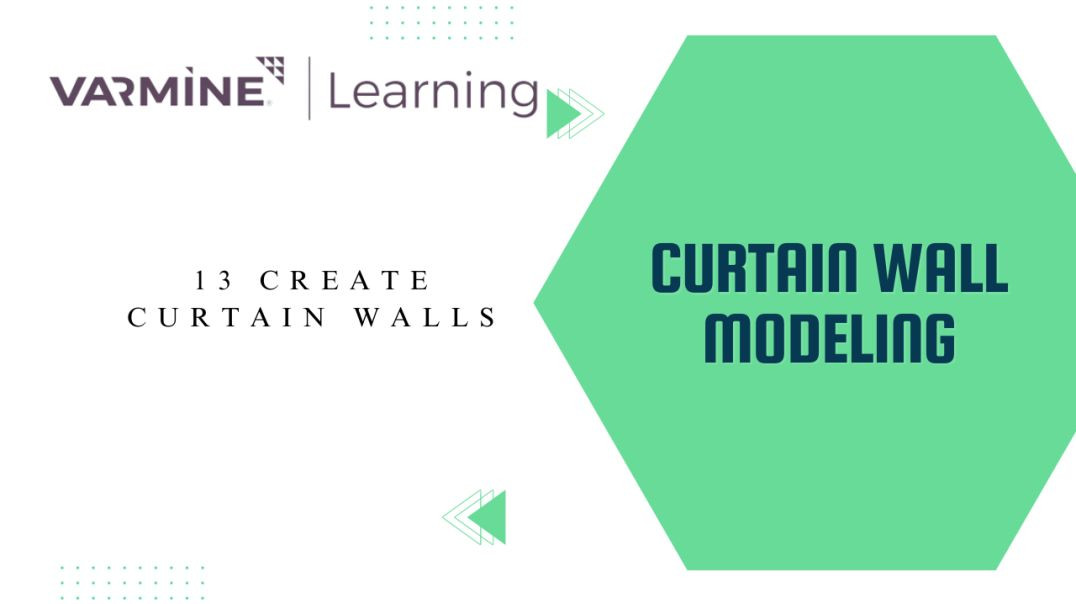 ⁣13 Create curtain walls