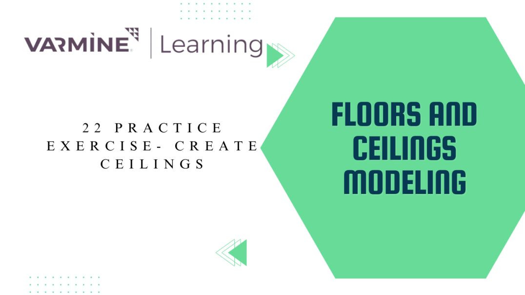 ⁣22 Practice exercise- Create ceilings