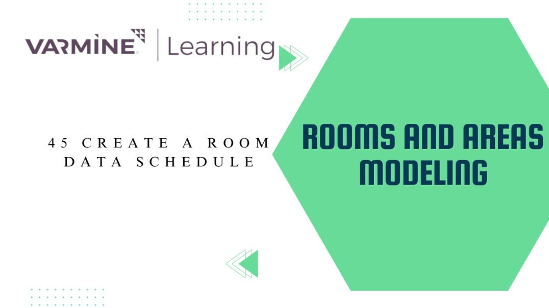 ⁣45 Create a room data schedule