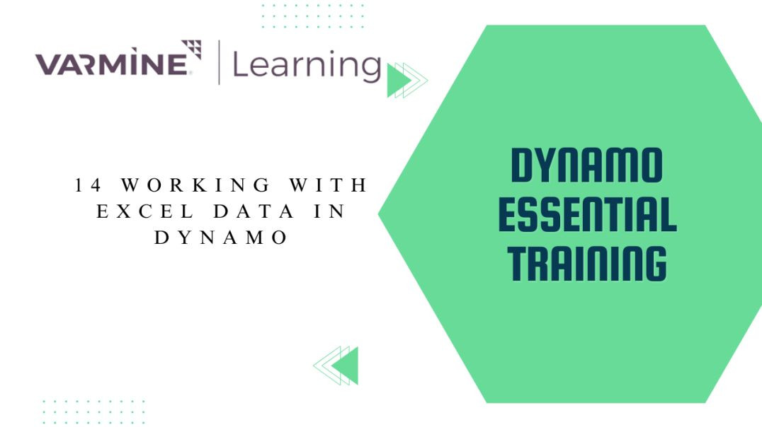 14 Working with Excel data in Dynamo